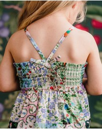 Fleur Harris - 'The Magic Faraway Tree' Magical Dress in Patchwork