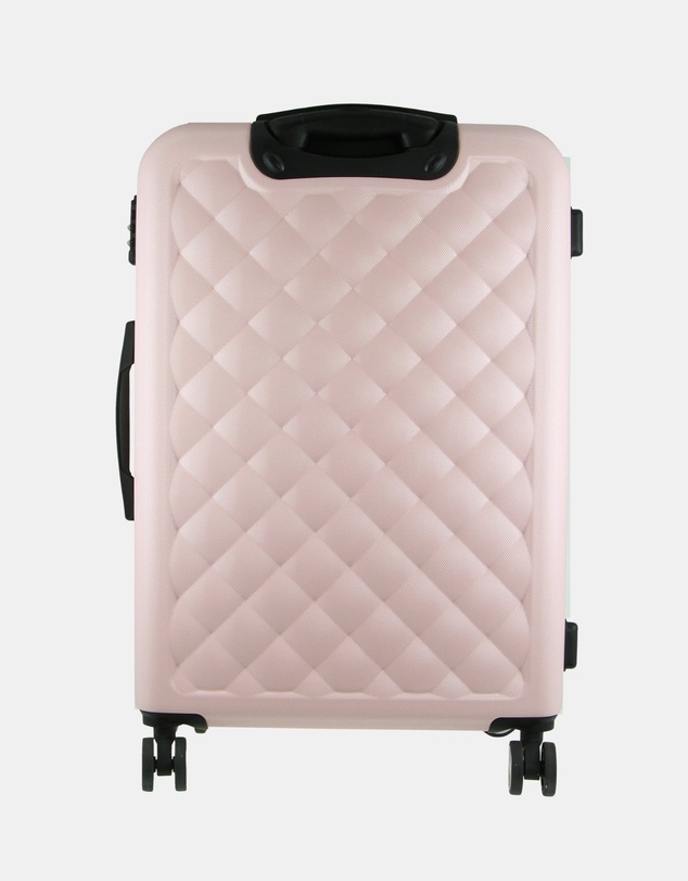 Pierre Cardin - Pierre Cardin Metro Large Hard Shell with Mini Beauty Case Set + Leather Tag