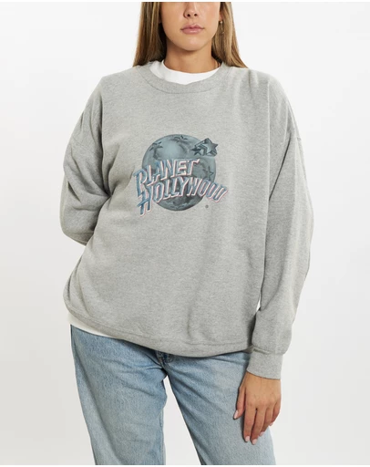 Vintage by The Real Deal - Pre Loved - 90s Planet Hollywood Sweatshirt