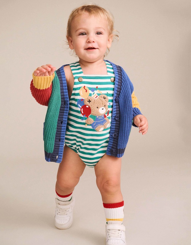 Huxbaby - Bday Hux Playsuit - Babies