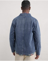 Seasalt - Seasalt Cornwall Blue Tin Stream Jacket
