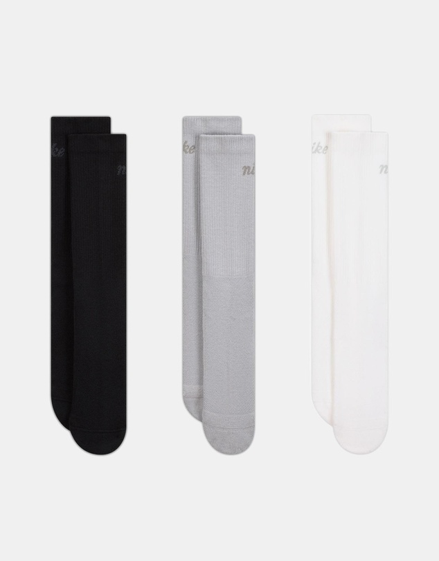 Nike - 3-Pack Everyday Elevated Crew Socks
