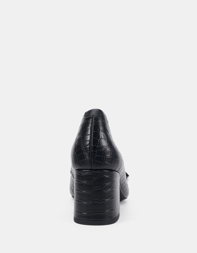 Clarks - Winslet Black Croc