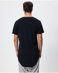 Surrounded By Ghosts - The Agrellite Curved Hem T-Shirt