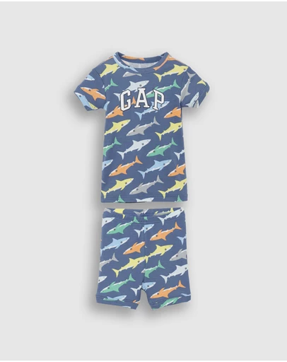 GAP - Frch Excl TB Gap Logo SJ Pyjamas - Babies-Kids