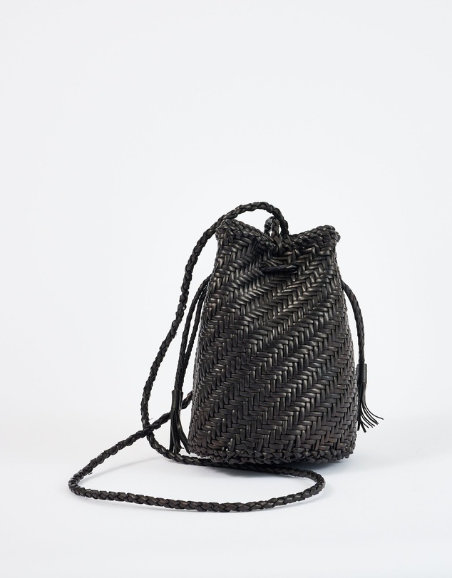 Sol Sana - Solan Leather Bucket Bag Black
