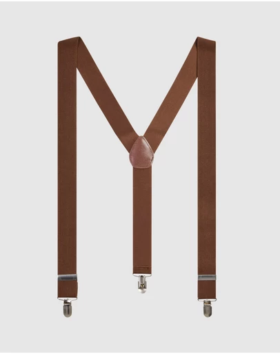 yd. - Leather Look Braces