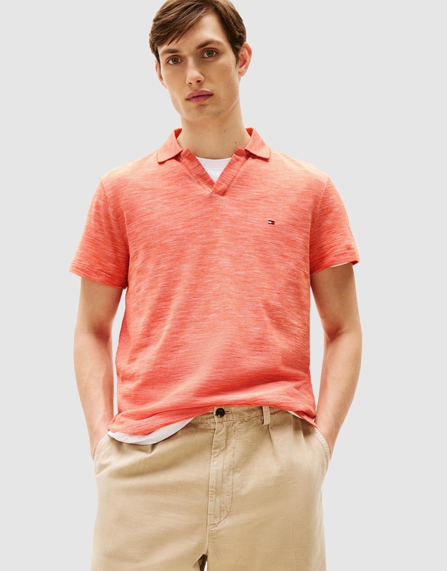 Tommy Hilfiger - Regular Fit Textured Oxford Polo Shirt