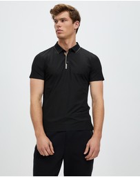 KAJA Clothing - Classic Short Sleeve Polo Shirt-Brant Top