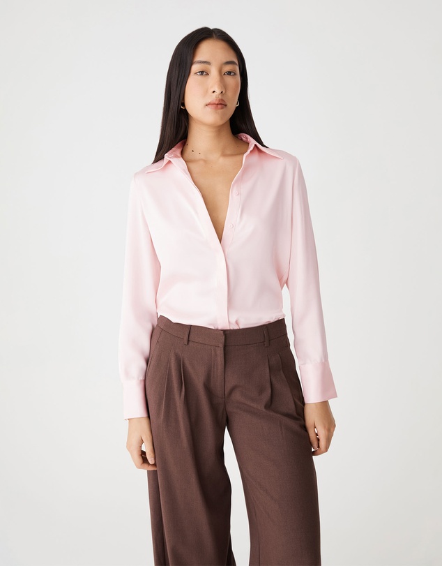 Forcast - Mae Satin Shirt