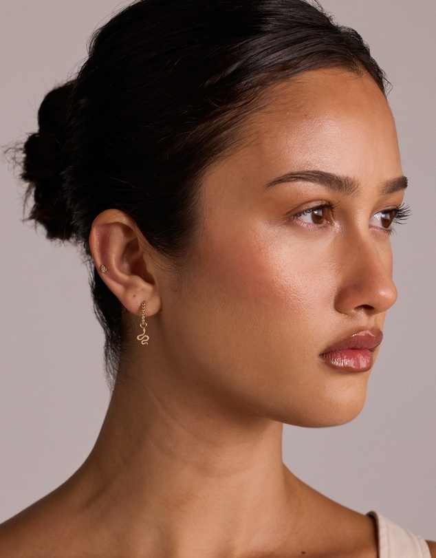 Michael Hill - Snake Single Earring Charm in 10kt Yellow Gold