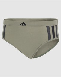 adidas Sportswear - Active Essentials Cotton 3 Stripes Hipster Brief