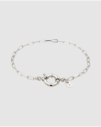 Kuzzoi - ICONIC EXCLUSIVE - Bracelet Male Long Link Chain 925 Sterling Silver