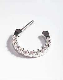 Lovisa - Surgical Steel Cubic Zirconia Septum Ring