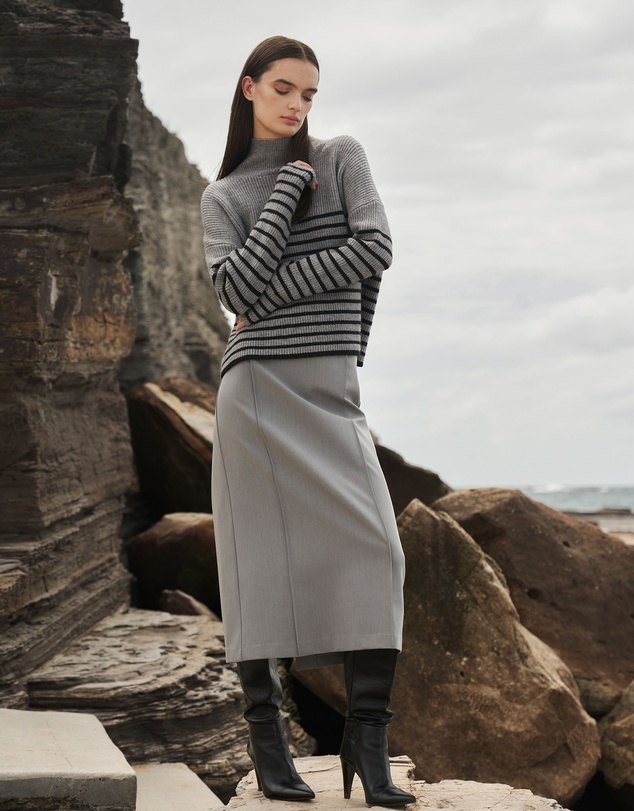 Forcast - Joelle Column Skirt
