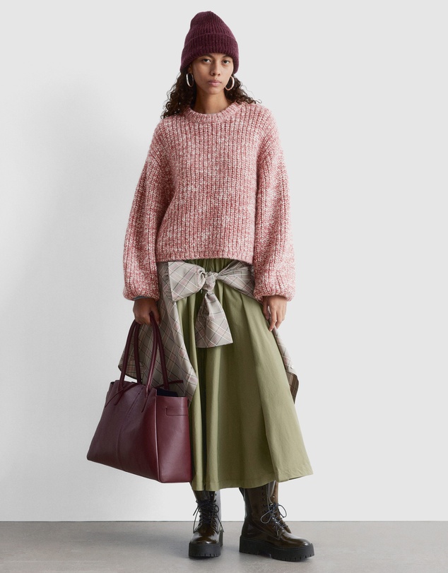 & Other Stories - Mottled Knit Wool Jumper