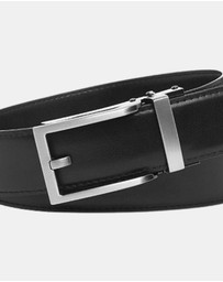 Buckle - Hamilton. Australian Made Auto Leather Belt. 35mm width.