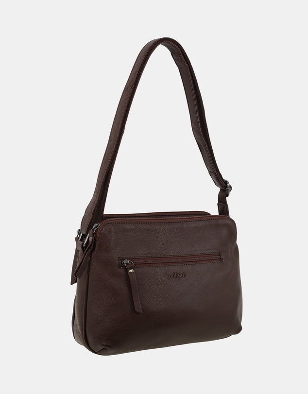 Milleni - Milleni Ladies Genuine Leather Crossbody Bag