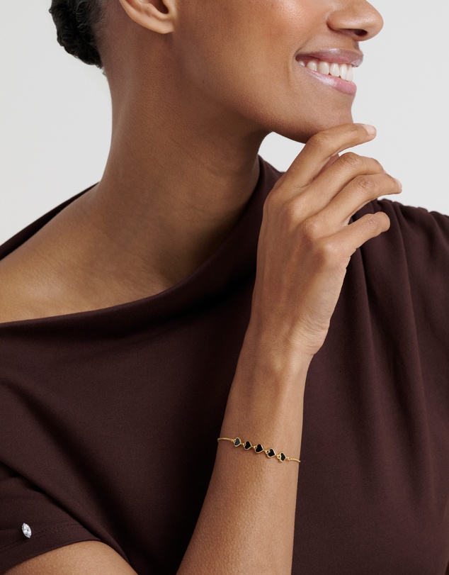 Ted Baker - HARRIET: Enamel Heart Adjustable Bracelet