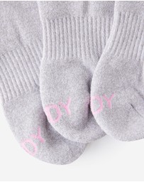 Cotton On Body Active - 3-Pack Body Quarter Crew Socks