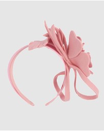 Max Alexander - Felt Pink Flower Fascinator