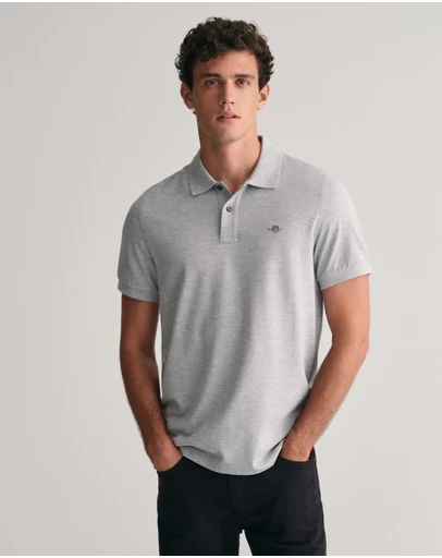 Gant - Regular Fit Shield Piqué Polo Shirt