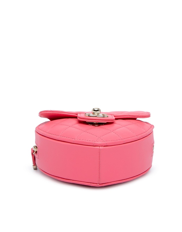 Pre-Loved by Azura Reborn - Pre-Loved Mini Lambskin CC in Love Heart Crossbody