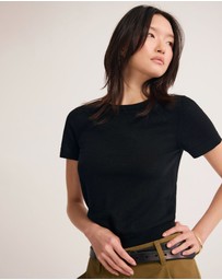 Oxford - Grace Short Sleeve Merino Knit
