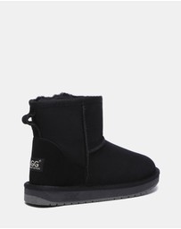 EVERAU - Australian Shepherd Ugg Mini Classic Sheepskin Upper UGG Boots