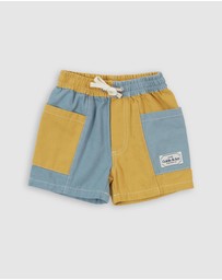 Goldie + Ace - Patchy Pocket Shorts - Babies-Kids