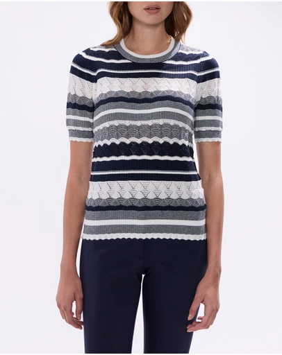 Marcs - The Magician Stripe Knit Top