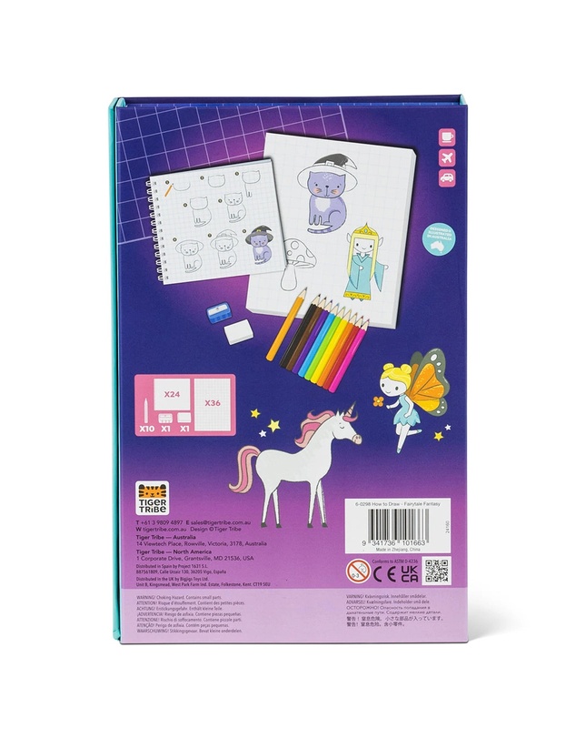 Tiger Tribe - How to Draw - Fairytale Fantasy