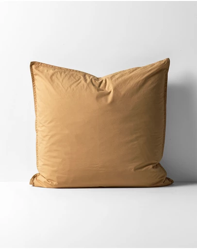 Aura Home - Evie Stonewash Organic Cotton European Pillowcase