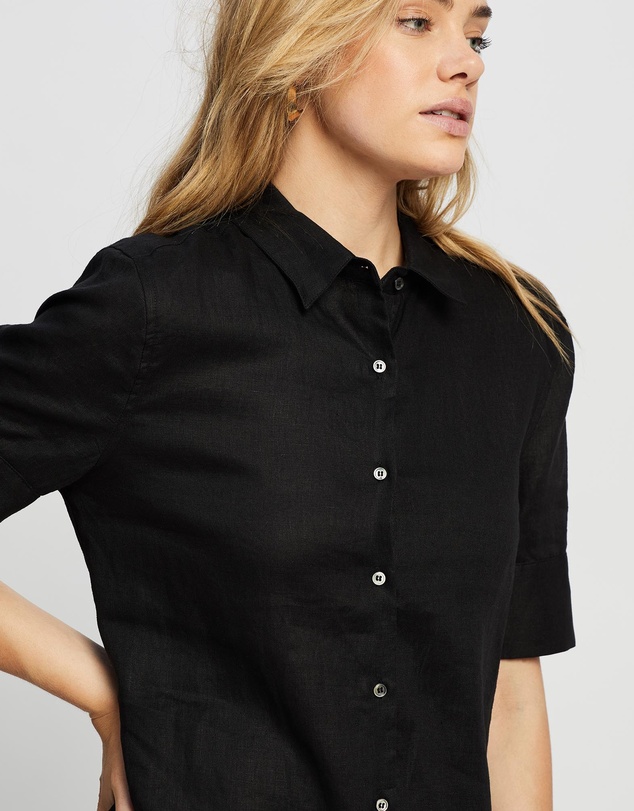 White By FTL - Hettie Shirt Dress