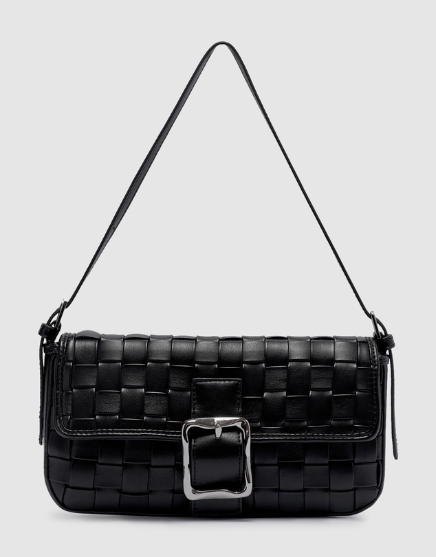 Brie Leon - Lena Woven Baguette Bag