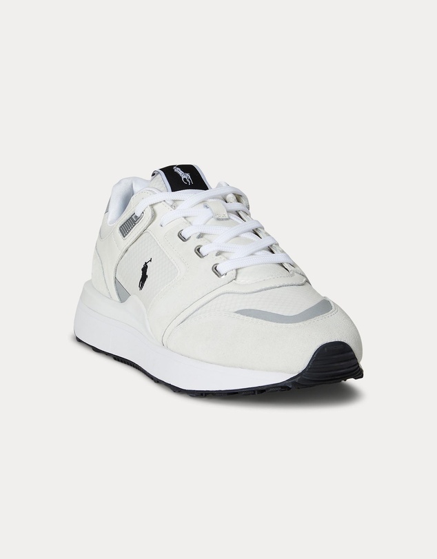 Polo Ralph Lauren - Train 89 V2 Suede-Paneled Sneakers - Men's