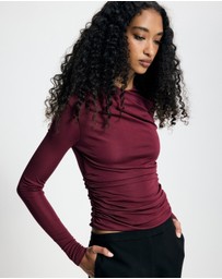 Lover - Giselle Long Sleeve Jersey Top