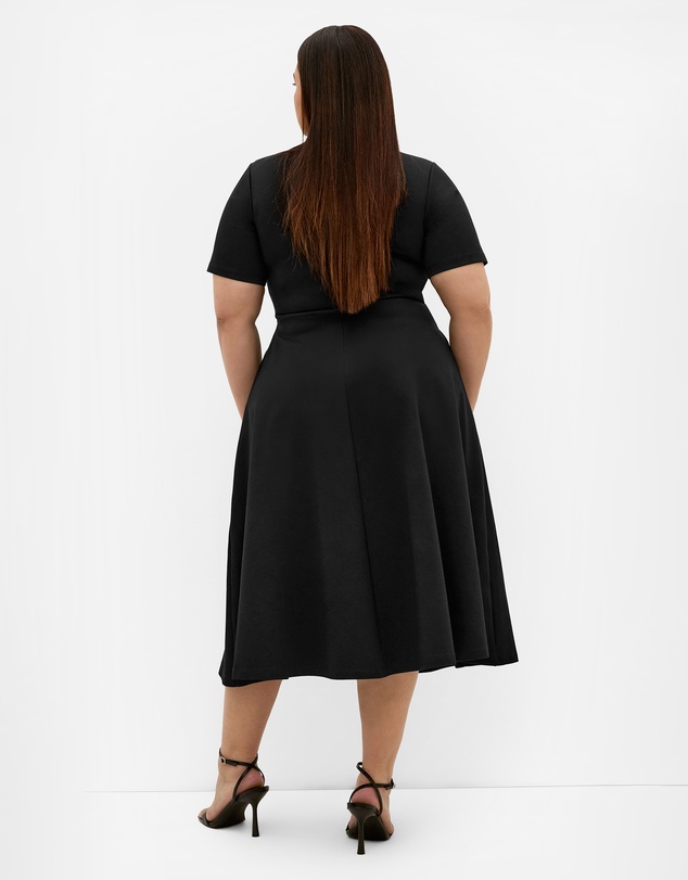 City Chic - Cariline Midi Skater Dress