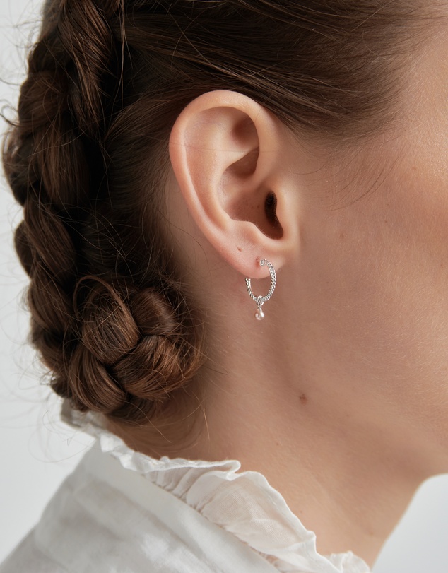 Karen Walker - Wisdom Pearl Hoops