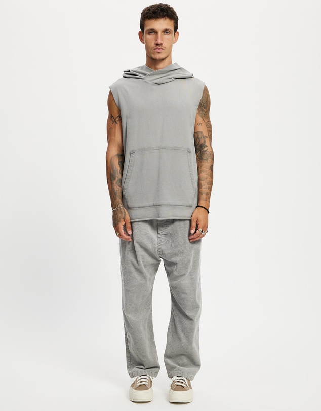 Surrounded By Ghosts - The Anandite French Terry Sleeveless Hoodie