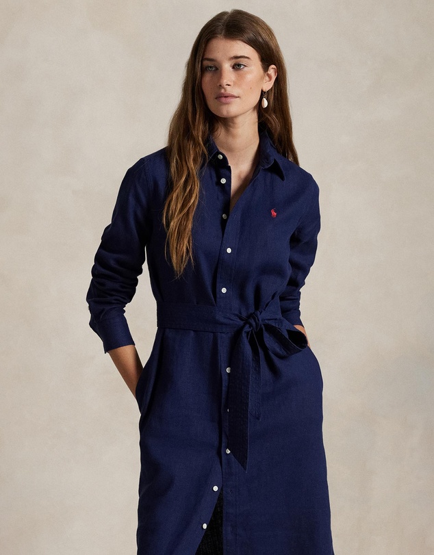 Polo Ralph Lauren - Belted Linen Shirtdress