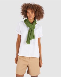 CAMIXA - French Linen Crinkled Scarf