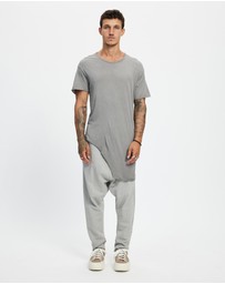 Surrounded By Ghosts - The Coltan Cotton Asymmetrical Tail T-Shirt