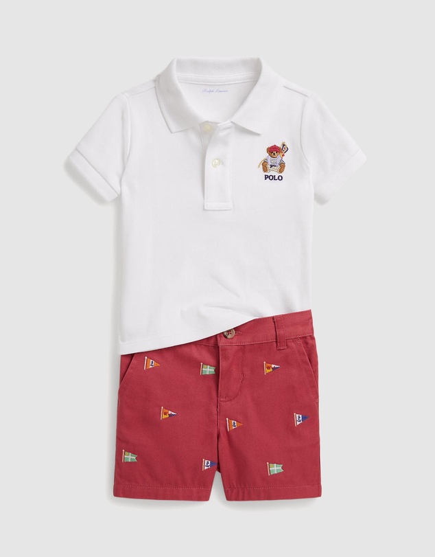 Polo Ralph Lauren - Knit Short Set Outfit Set - Babies