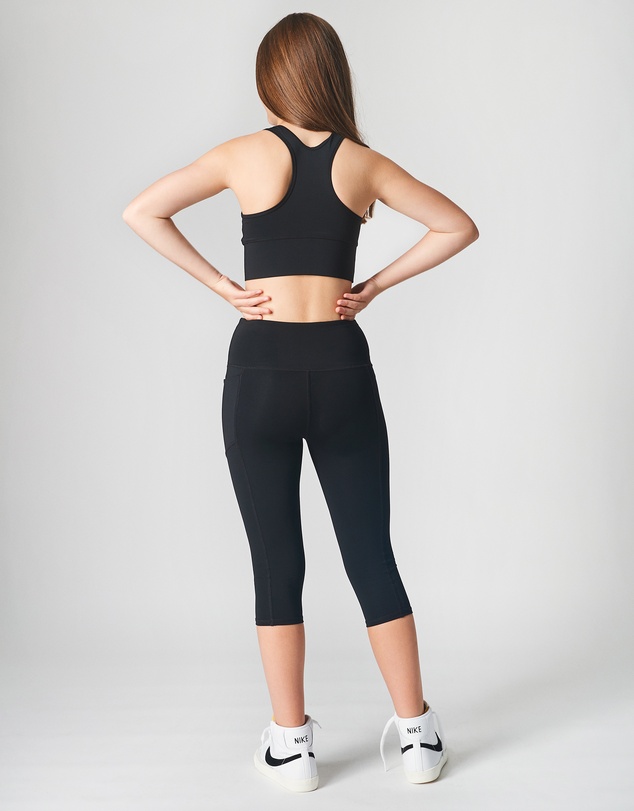 School Active Sports - SAS Active Crop Top and 3/4 Leggings Bundle