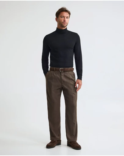 Oxford - Aaron Turtle Neck Merino Pullover