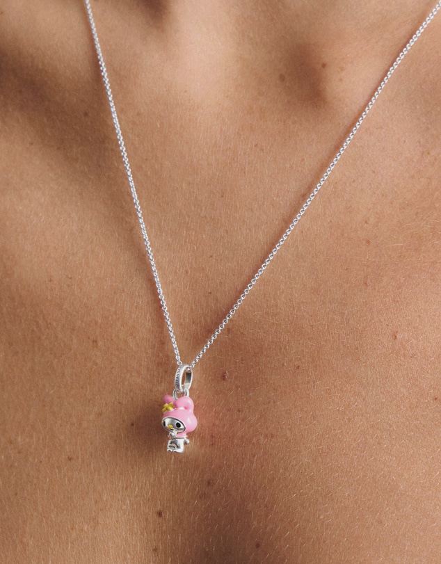THOMAS SABO - Hello Kitty My Melody Necklace, Silver-Plated