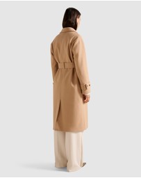 Forever New - Heidi Double Breasted Wrap Coat
