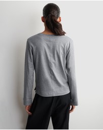 COS - Cotton Long-Sleeved T-Shirt