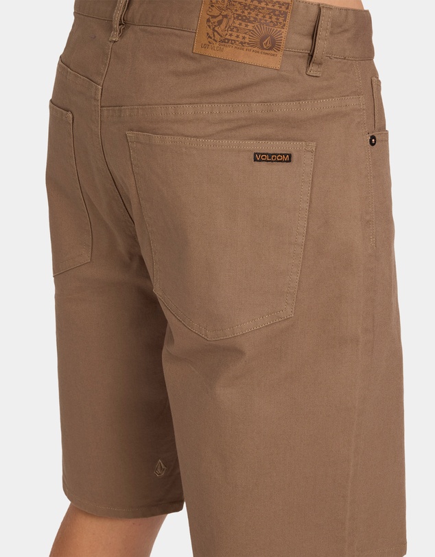 Volcom - Mens Modown Canvas 5 Pocket Walk Shorts